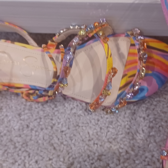 Jessica Simpson tie up flats - Picture 7 of 7